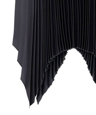 JOSEPH ニットウィーブプリッセ　スカート Smoke