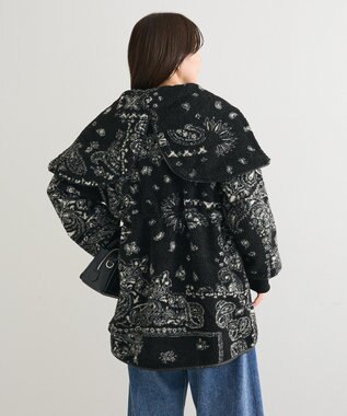 Green Parks ■ＥＳＣＡＲ　ペイズリーボアフードコート Black