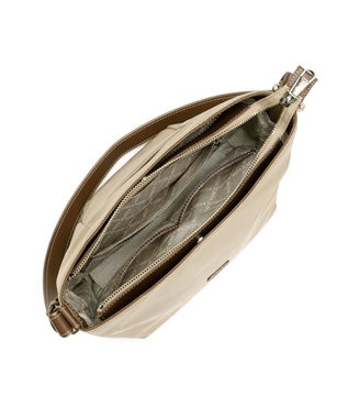 IBIZA モノグラムナイロン　ショルダーバッグ シャンパンゴールド