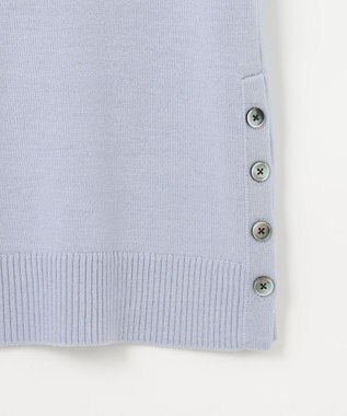 J.PRESS LADIES 【WEB限定カラーあり・洗える】CLEAR WOOL BLEND ニット 【WEB限定】ライラックブルー系