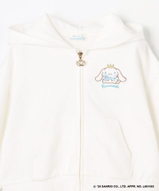 ANY KIDS 【シナモロール×ANY KIDS】なりきりパーカー オフホワイト