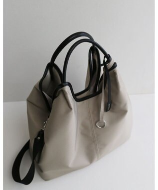 MORROW by thank 【新色追加！】A4サイズ収納可 LOLO TWOWAY バッグ ベージュ