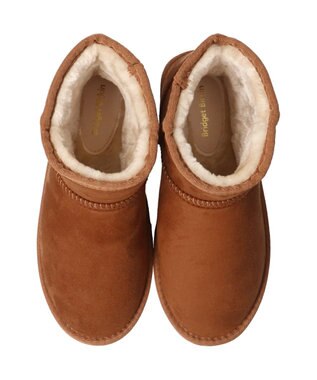 Bridget Birkin 【Bridget Birkin】スタームートンブーツ キャメルスウェード