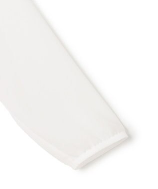 23区 【洗える】ジョーゼットフリル ブラウス ホワイト系