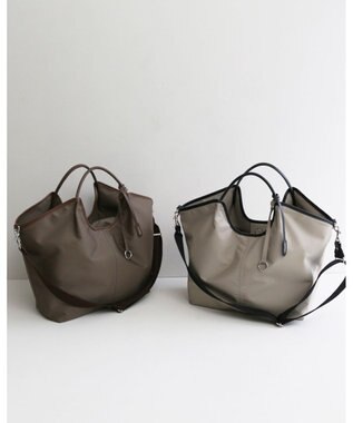 MORROW by thank 【新色追加！】A4サイズ収納可 LOLO TWOWAY バッグ カーキベージュ
