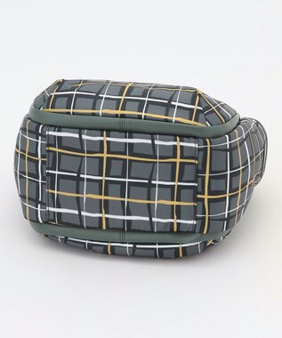 Y'SACCS ドローイングチェック2WAYミニトート グレー