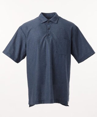 JOSEPH ABBOUD MOUNTAIN 【SPACE】OGスラブプレーティング天竺 ポロシャツ