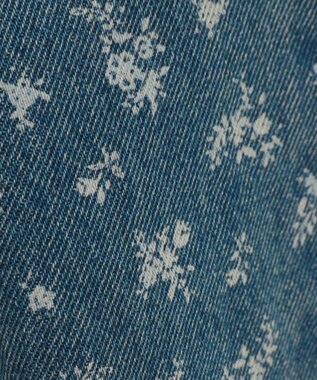 earth music&ecology タックホックデニムパンツ Flower