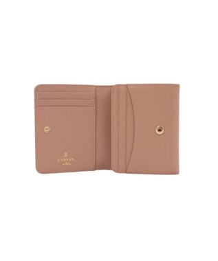 LANVIN en Bleu イエナ 二つ折り中ボックス財布 ピンク