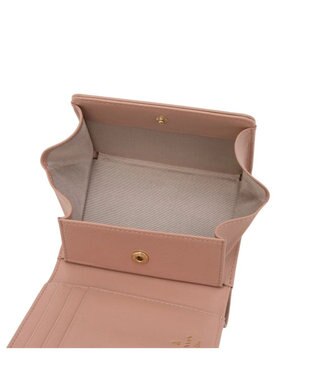 LANVIN en Bleu イエナ 二つ折り中ボックス財布 ピンク