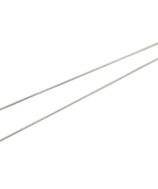 AMERICAN HOLIC ステンレス　シンプルスネークチェーンネックレス Silver