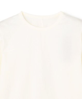 UNFILO L 【2点セット】ラッセルレース キャミレイヤード Tシャツ ブラック