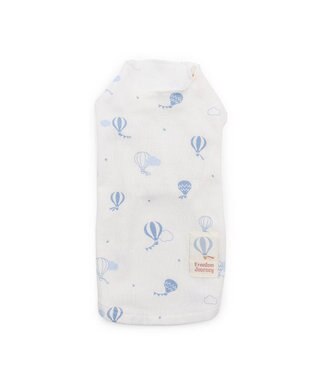 PET PARADISE ペットパラダイス やさしい タンクトップ 《気球柄》 中型犬 大型犬 ホワイト×ブルー