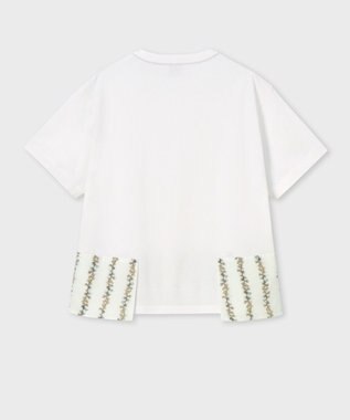 Paul Smith プリント コンビネーション 半袖Tシャツ ホワイト