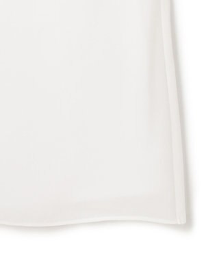 23区 【洗える】ジョーゼットフリル ブラウス ホワイト系