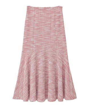 earth music&ecology カットソーツイードマーメイドスカート Pink