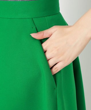 NAVE 【Nave】トリプルクロス スカート グリーン系