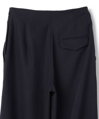 BEIGE， LAZUL / マリンボタンワイドパンツ Navy