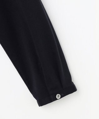 J.PRESS LADIES S レースコンビ ボウタイ カットソー ネイビー系