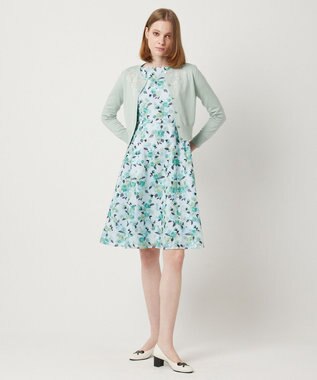 TOCCA 【洗える】DAISY KNIT カーディガン トッカブルー系