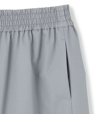 JOSEPH 【洗える】ウェザーコットン　ワイドトラウザーズ Light grey