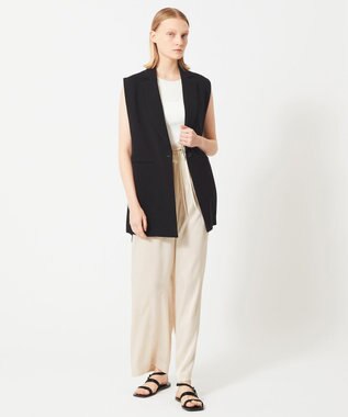 BEIGE， OAK / テーラードジレ Black