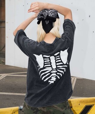 WEGO 【ユニセックス着用ITEM】ブリーチボーングラフィックT（SS） スミクロ