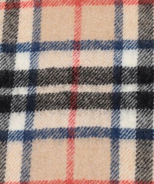 J.PRESS MEN チェックマフラー ベージュ系3