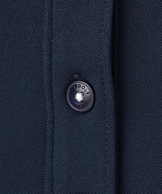 23区GOLF フェミニン＆エレガント【WOMEN】レイヤースリーブシャツ ネイビー系