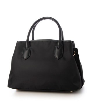 UNBILLION 【テレビ ドラマ着用アイテム】ペルケ perche / ナイロン×牛革付属ユーティリティ2wayトートS ブラック