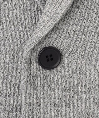 JOSEPH HOMME ドライコードムリネ　ニットジャケット ライトグレー系