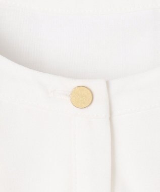 23区 【洗える】ジョーゼットフリル ブラウス ホワイト系