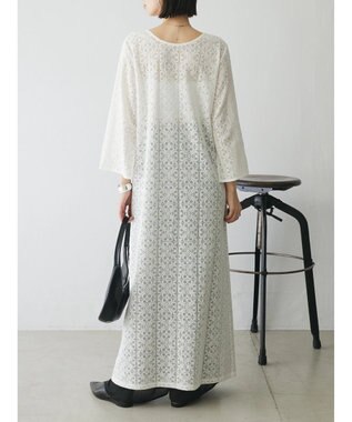 Green Parks AnriettMusee レースロングワンピース Off White