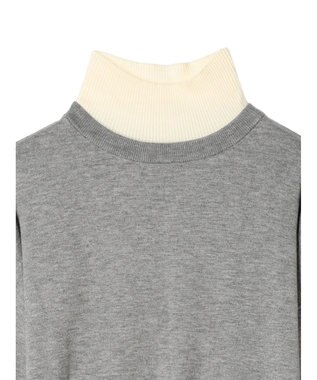 Green Parks ■ＡＪＵＧＡ．×ＧＰ　レイヤードハイネックニット Gray