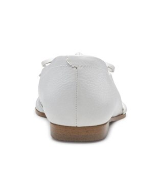 REGAL FOOT COMMUNITY 【リーガルレディース】F85R キルトフラットシューズ フラットシューズ ホワイト