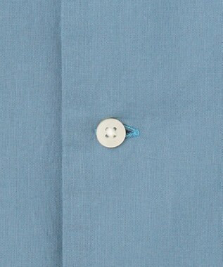 J.PRESS YORK STREET 【UNISEX】コットンボイル オープンカラーシャツ ダルブルー系