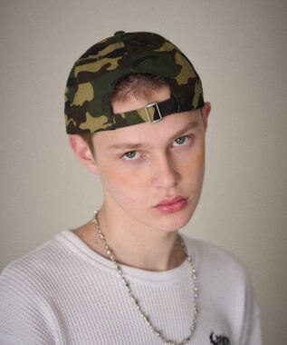 WEGO 【ユニセックス着用ITEM】スタッズロゴキャップ 柄1