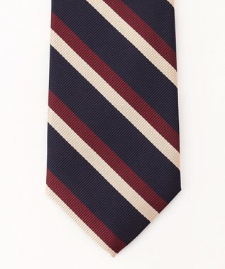 J.PRESS MEN オーセンティック / レジメンタル ネクタイ ネイビー系2