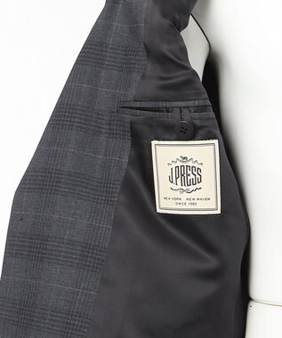 J.PRESS MEN 【ESSENTIAL CLOTHING】ミスティチェック スーツ グレー系4