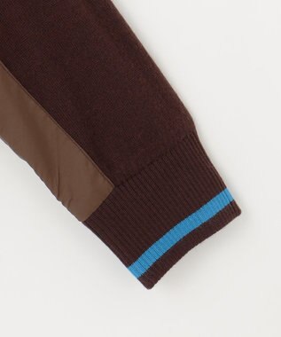 23区GOLF 【MEN】【ウォッシャブル】フェアアイル柄ニット ダークブラウン系