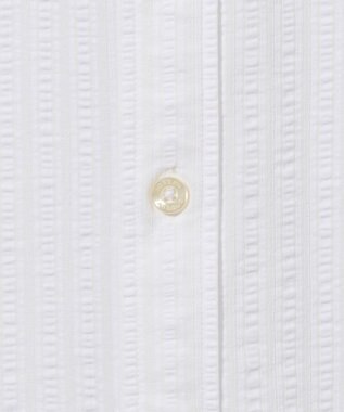 JOSEPH ABBOUD 【ストレッチ/イージーケア】コンパクトジャージーサッカーシャツ ホワイト系1