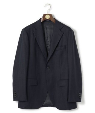 J.PRESS MEN 【定番 / セットアップ対応】マナードシルクホームスパン ジャケット ネイビー系