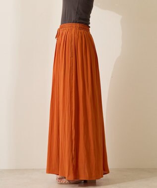 AMERICAN HOLIC 【選べる丈】接触冷感シフォンスカーチョ【WEB限定カラー有り】 Terracotta