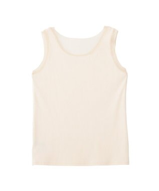 YECCA VECCA チュールMIXリブインナー Ivory