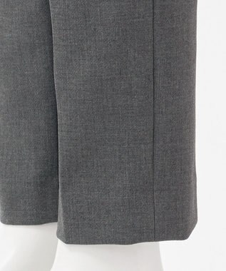 23区 【R(アール)】ダブルクロス テーパードシルエット パンツ グレー系