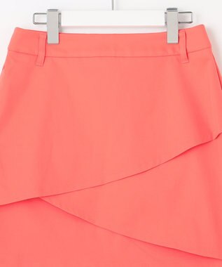 23区GOLF 【WOMEN】【ストレッチ性】チノヘムレイヤースカート 普段のコーデに華やかさをプラス ピンク系