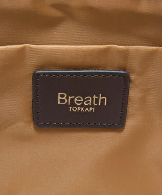 TOPKAPI LEE11月号掲載！【Breath TOPKAPI】撥水 マルチway スクエア A4 トートバッグ / 10ポケット キャメル