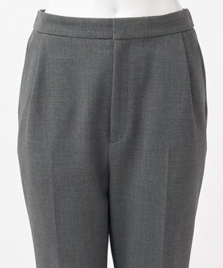 23区 【R(アール)】ダブルクロス テーパードシルエット パンツ グレー系