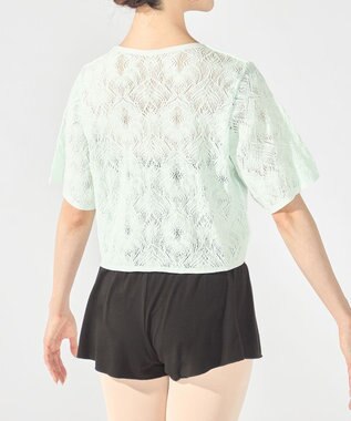 Chacott イージーフィットショートトップ アクアグリーン