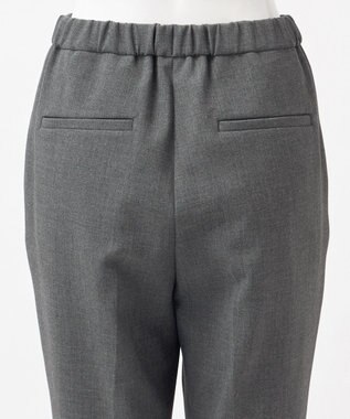 23区 【R(アール)】ダブルクロス テーパードシルエット パンツ グレー系